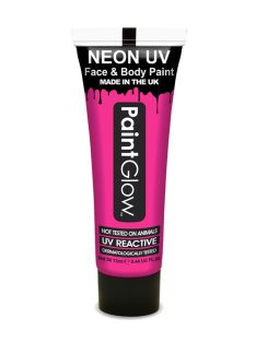 Paintglow Uv - Neon arc és testfesték Pink10ml