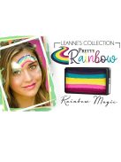 Fusion csíkos arcfesték Leanne's Rainbow Magic 30gr