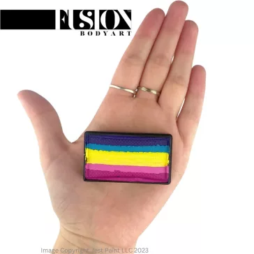 Fusion csíkos arcfesték Leanne's Rainbow Magic 30gr
