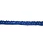 Csipke 100% pamut 1 cm-es kék