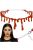  Véres Choker Nyaklánc Halloween Jelmezhez - Elvágott Torok Imitáció