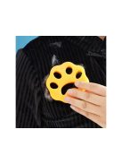 2 darab mosógép kefe zöld és narancssárga színben, ruhák szőrtelenítéséhez, szőr és hajszál eltávolítására