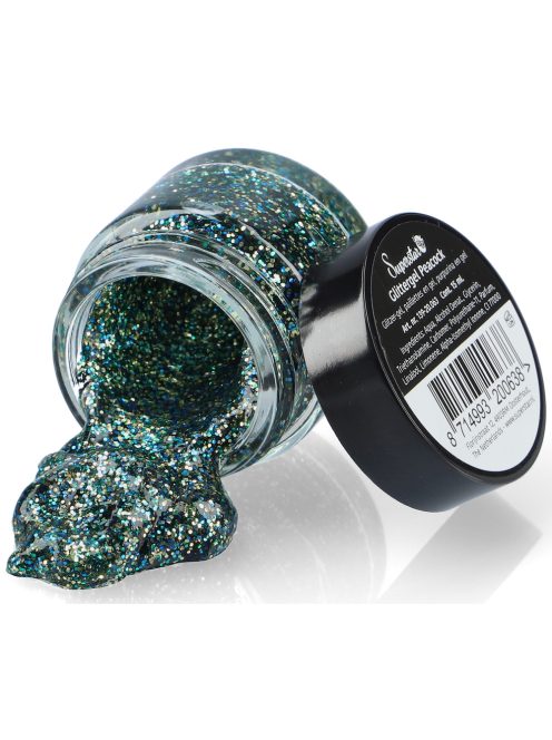 Superstar csillámzselé Peacock 15ml