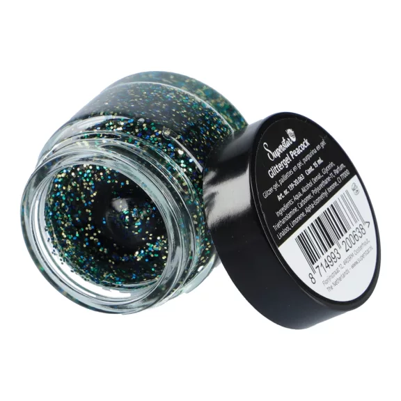 Superstar csillámzselé Peacock 15ml