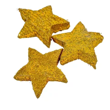 Kókusz arany csillag 5cm