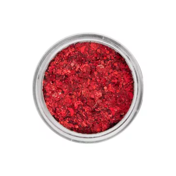 PXP chunky  csillámkrém - coral red 10 ml