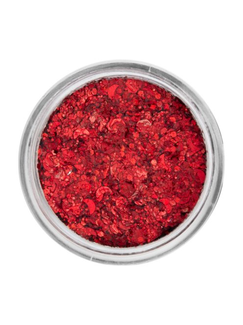 PXP chunky  csillámkrém - coral red 10 ml