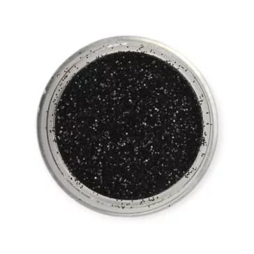 Kozmetikai Csillámpor Fekete KH10 - Standard Fekete Glitter Csillámtetováláshoz