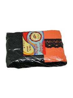 Csipke 100% pamut 3 cm-es fekete