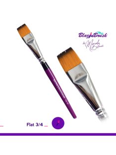 BLAZIN lapos arcfestő ecset Flat 3/4"
