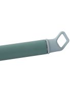 Zöld gumilehúzó 50 cm széles gumilapáttal és állítható teleszkópos nyéllel, padlók és fugák víztelenítéséhez