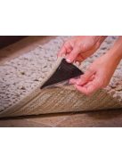 8 darabos csúszásgátló alátét szett szőnyegek és futószőnyegek alá, háromszög alakú, öntapadós padlóvédő