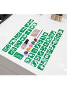 KiviArt csillámtetoválás készlet lányoknak lányos mintákkal