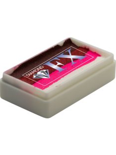 Diamond FX Evil Rose csíkos arcfesték 28g, professzionális "one stroke" festék, bordó fekete pink színek, gótikus és sötét fantasy festés, bőrbarát, vízbázisú.