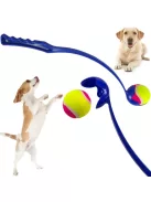 NUXIE labda eldobó kutyajáték, 48 cm-es műanyag kilövő kar, labdával