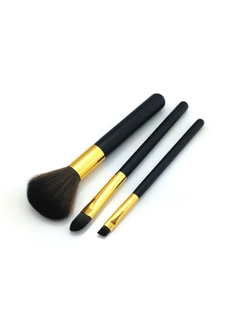 Professional glitter tattoo brush set - 3 pcs