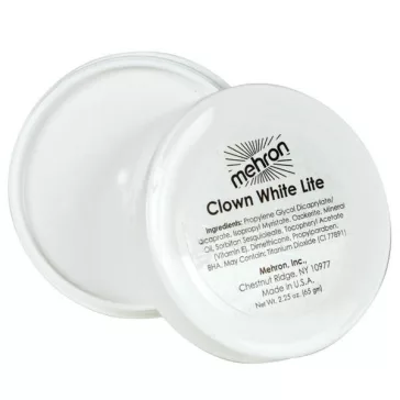 Mehron Clown White 65 g krémes fehér arcfesték
