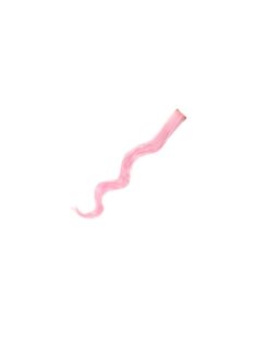 Színes póthaj tincsek-hullámos világos rózsaszín 60cm 