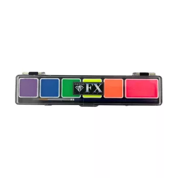Diamond FX neon arcfesték készlet 6 UV színnel