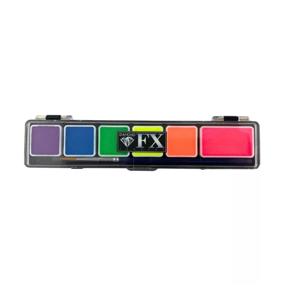 Diamond FX neon arcfesték készlet 6 UV színnel