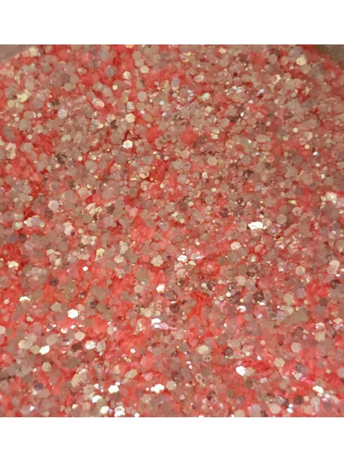 KiviArt Little Pony Mixed Chunky Csillám GSL093 - Szivárvány Glitter Arcfestéshez