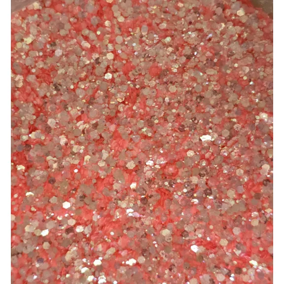 KiviArt Little Pony Mixed Chunky Csillám GSL093 - Szivárvány Glitter Arcfestéshez