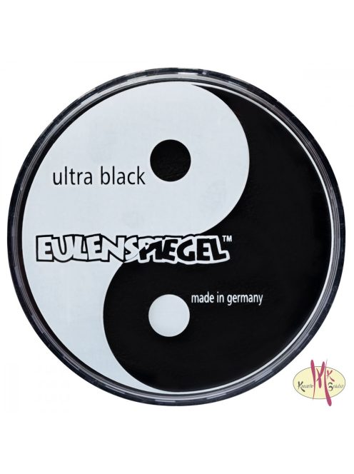 Eulenspiegel Professzionális arcfesték - Ultra Fekete "Ultra Black"