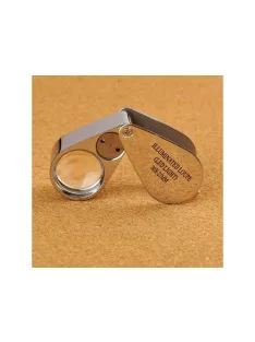 30x nagyítású led-es zsebnagyító ékszerekhez alumínium kivitel