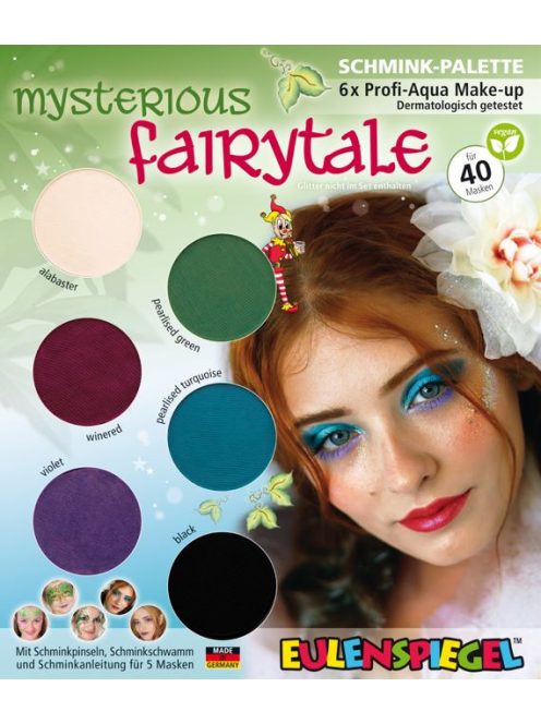 EULENSPIEGEL - 6 színű arcfesték készlet "Mysterious Fairytale"