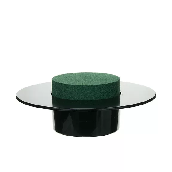 Ikebana clinder vizes tűzőhabbal 2 színben
