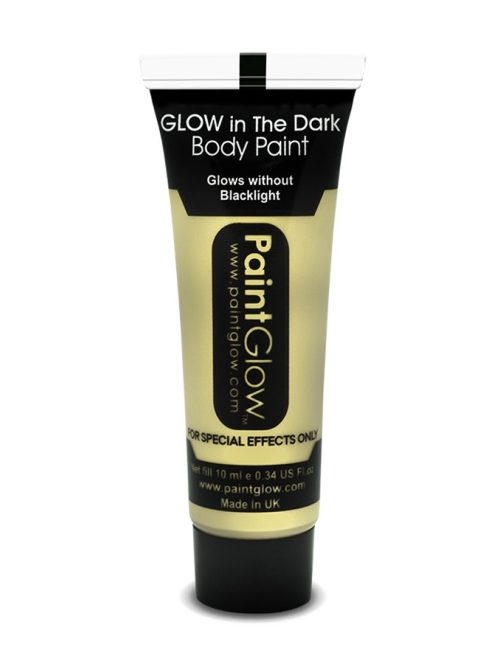 Paintglow Uv - Neon arc és testfesték glow in the dark invisible 10ml