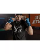 Kickbox Fighting kereknyakú pamut póló kick box mintával uniszex
