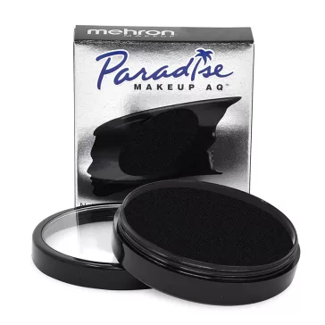 Mehron Paradise AQ Black – fekete arcfesték 40 g