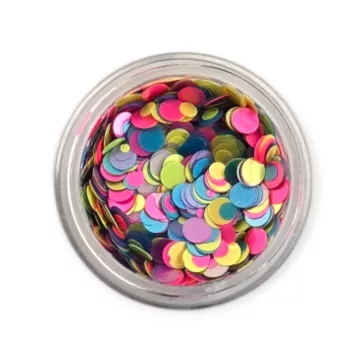 KiviArt Unicorn Mixed Chunky Csillám DC001 - Irizáló Egyszarvú Glitter Sminkhez