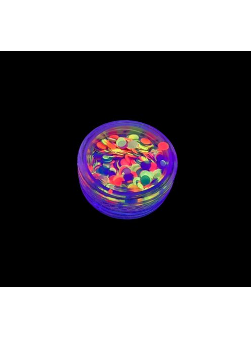 KiviArt Unicorn Mixed Chunky Csillám DC001 - Irizáló Egyszarvú Glitter Sminkhez