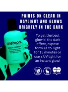 Mehron Liquid Glow in the Dark folyékony testfesték 130ml-es flakonban, sötétben világító és UV-aktív effektussal