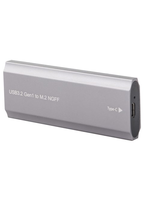 M.2 SATA NGFF SSD ház USB 3.1 Type C adapter 2230 2280 méretű meghajtókhoz