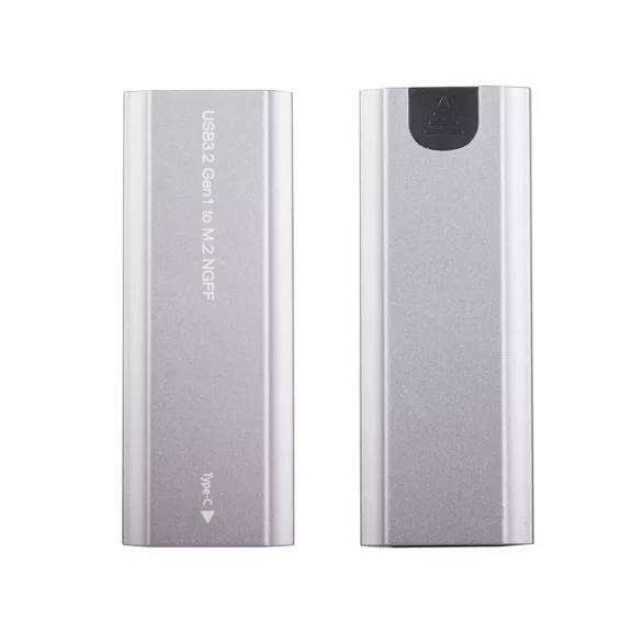 M.2 SATA NGFF SSD ház USB 3.1 Type C adapter 2230 2280 méretű meghajtókhoz
