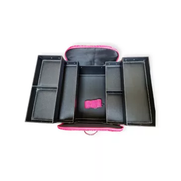 Kozmetikai táska fényes pink