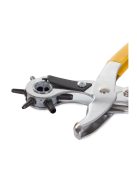 Bőrdíszműves Készlet 3 Fogóval - Revolver Lyukasztó, Szegecselő, Patentozó + Szegecs és Patent