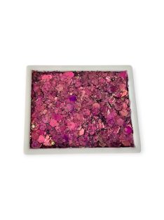 KiviArt Glitter Cream 'Pink Magic' irizáló rózsaszín holografikus csillámkrém arcra és hajra