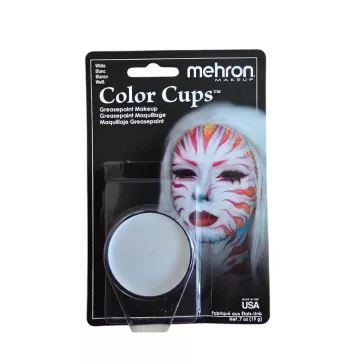 Mehron Color Cup Greasepaint – Fehér 19gr