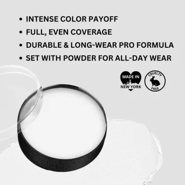 Mehron Color Cup Greasepaint – Fehér 19gr
