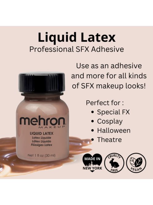 Mehron Liquid Latex - Dark Flesh 30ml