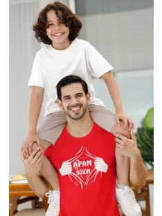 ÉN Apám Én Hősöm póló apáknak ajándéknak.