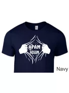 ÉN Apám Én Hősöm póló apáknak ajándéknak.