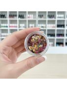 KiviArt Golden Fairy Mixed Chunky Csillám CG52 - Arany Tündér Glitter Sminkhez