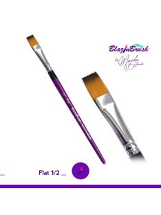 BLAZIN lapos arcfestő ecset Flat 1/2"