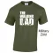 Póló - The Walking Dad  2XL Katona zöld