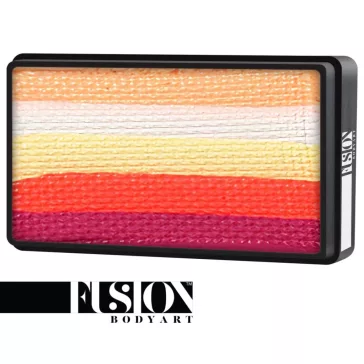 Fusion Body Art Sea Shell csíkos arcfesték 30g pasztell színekkel, one stroke technikához